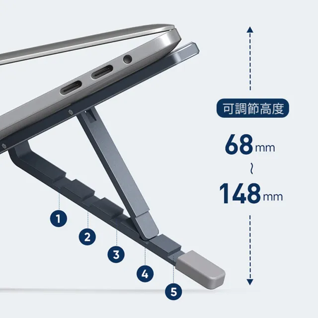 【OMG】超輕量 X型鋁合金筆電支架 平板架 散熱架(5檔調節/黑神話悟空適用)