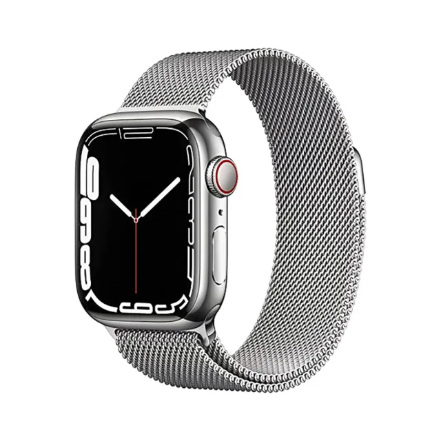 Apple 蘋果】A級福利品Watch Series 7 GPS+Cellular 不鏽鋼錶殼41mm 不