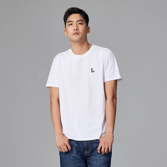 【Lee】出清品-男裝 短袖T恤 / 左胸小L 共2色 標準版型(LL230004742/LL230004K14)