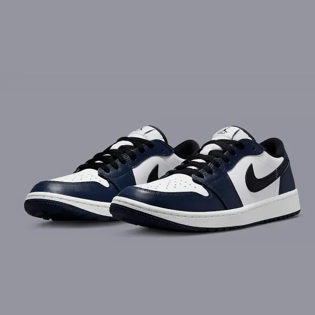 【NIKE 耐吉】休閒鞋 Air Jordan 1 Low OG Golf Midnight Navy 午夜海軍藍 男鞋 DD9315-104