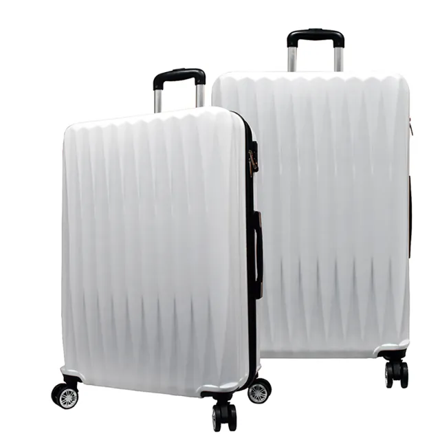 【RAIN DEER】馬蒂司28吋ABS拉鍊行李箱/旅行箱(白色)