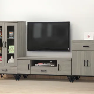 【AS 雅司設計】法蘭克4尺電視櫃-120×39.4×48.2cm--只有中間電視櫃