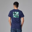 【Lee 官方旗艦】男裝 短袖T恤 / 背部迷彩 方框大LOGO 共2色 標準版型(LB302022742 / LB302022K14)