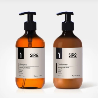 【Siro】1號強健洗髮500ml+1號氧潤護髮500ml(養潤強健組)