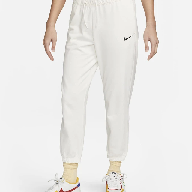 NIKE 耐吉 寬鬆純棉長褲 休閒 AS W NSW JRSY EASY JOGGER 女款 白(DM6420133)