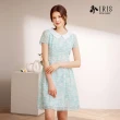 【IRIS 艾莉詩】清新花卉修身連衣裙-2色(32664)