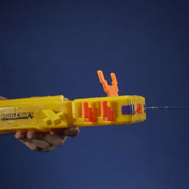 【NERF 樂活打擊】水槍系列(MINECRAFT 六角恐龍射擊器 F7601)