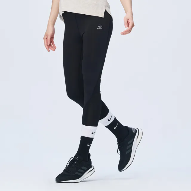 【BATIS 巴帝斯】慢跑八分機能Legging - 女 - 一色(右後腰有小暗袋)