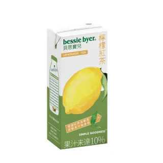 【Bessie Byer 貝思寶兒】檸檬紅茶330ml*6入