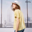 【Diffa】黃色棉麻上衣-女