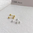 【UME.Acce】S999純銀磨砂4MM圓珠轉珠耳環(S999純銀 S999純銀耳環 轉珠耳環 鎖珠耳環 圓珠耳環)