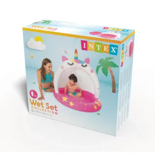 【ToysRUs 玩具反斗城】獨角獸嬰兒充氣泳池