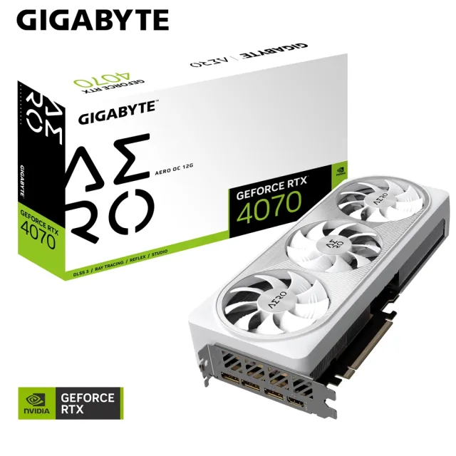 GIGABYTE 技嘉】GeForce RTX 4070 AERO OC 12G 顯示卡- momo購物網