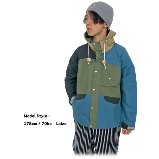 【CHUMS】CHUMS 休閒 Camping Parka Light 風格外套 Khaki Crazy(CH041260C074)