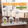 【茉家】生命巡禮大自然生物造型玻璃杯架(2入)