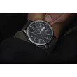 【TIMEX】天美時 風格系列 日期星期顯示  細緻紳士手錶 銀x海軍藍TXTW2V29000