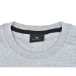 【Paul Smith】PAUL SMITH棕字印花LOGO色塊斑馬設計純棉短袖T恤(男款/灰)