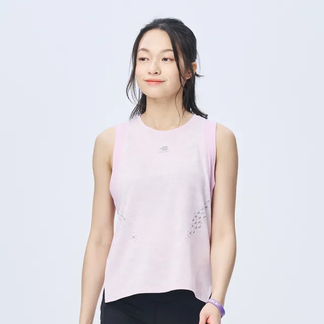 【BATIS 巴帝斯】慢跑速乾機能背心 - 女 - 兩色(採用輕量化面料)