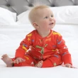 【Piccalilly】英國皮卡儷儷有機棉嬰幼兒連身衣(臘腸狗)
