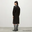 【ALLSAINTS】AVA 羊皮襯衫式中長版洋裝 WL012Y(常規版型)