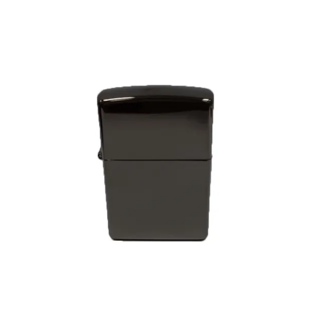 【Zippo】黑炫冰 鏡面 打火機(24756)