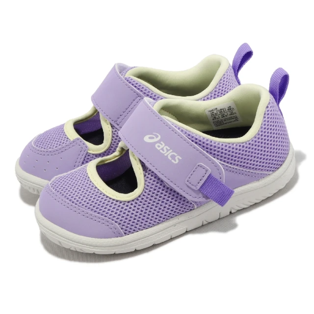 【asics 亞瑟士】幼童鞋 Amphibian Baby SR 3 小童鞋 紫 黃 小朋友 魔鬼氈 亞瑟士(1144A229500)