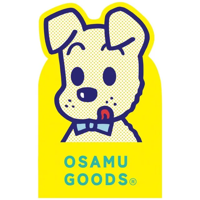 【GAKKEN】原田治 OSAMU GOODS 造型信紙組 小狗(文具雜貨)