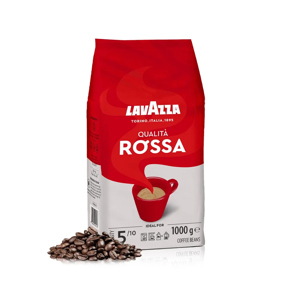 【LAVAZZA】ROSSA 紅牌咖啡豆(1kg)