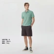 【GAP】男女同款 Logo短袖POLO衫-綠色(671975)