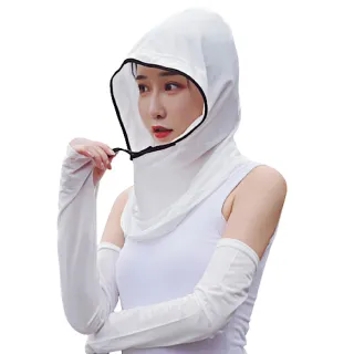 【89 zone】日系內襯運動速乾 運動帽 騎行帽 護頸帽 防曬帽 頭巾帽 內襯帽(黑/白/粉/灰/湖藍/天藍/雪芽)