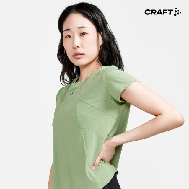 【CRAFT】女 ADV HIT TEE W 運動短袖上衣(1912472-622000)