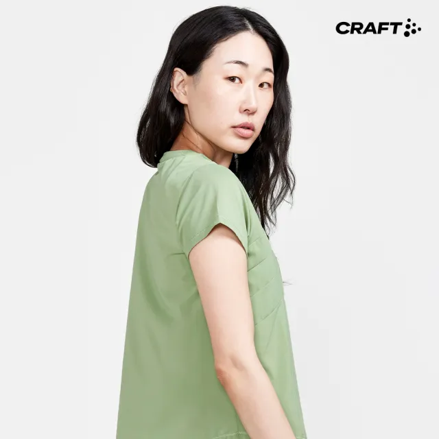 【CRAFT】女 ADV HIT TEE W 運動短袖上衣(1912472-622000)