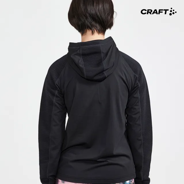 【CRAFT】女 ADV HIT ZIP HOODIE W 連帽拉鍊外套(1912470-999000)