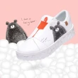 【uin】西班牙原創設計 女鞋 守護熊2彩繪休閒鞋W1520154(彩繪)