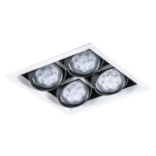 【大巨光】LED 12Wx4 崁燈-組合式-LED 崁孔22*22cm(LW-11-521J)
