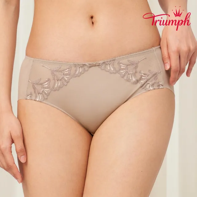 【Triumph 黛安芬】Sculpt Summer夏日風情系列 中腰平口內褲 M-EL(淺琥珀色)