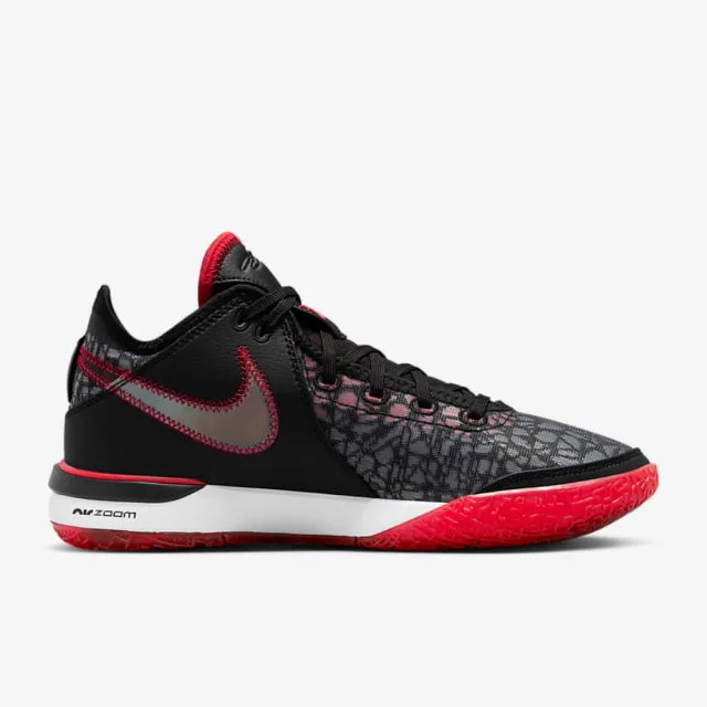 NIKE 耐吉】籃球鞋男鞋運動鞋包覆緩震ZOOM LEBRON NXXT GEN EP 黑紅