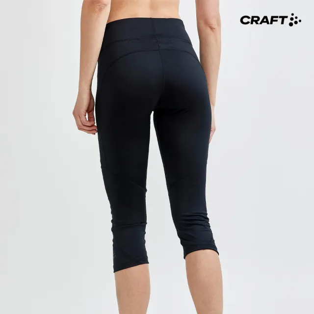 【CRAFT】女 ADV ESSENCE CAPRI TIGHTS W 七分緊身運動褲(1908777-999000)