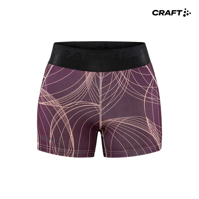 【CRAFT】女 CORE ESSENCE HOT PANTS W 運動緊身短褲(1908773-435721)