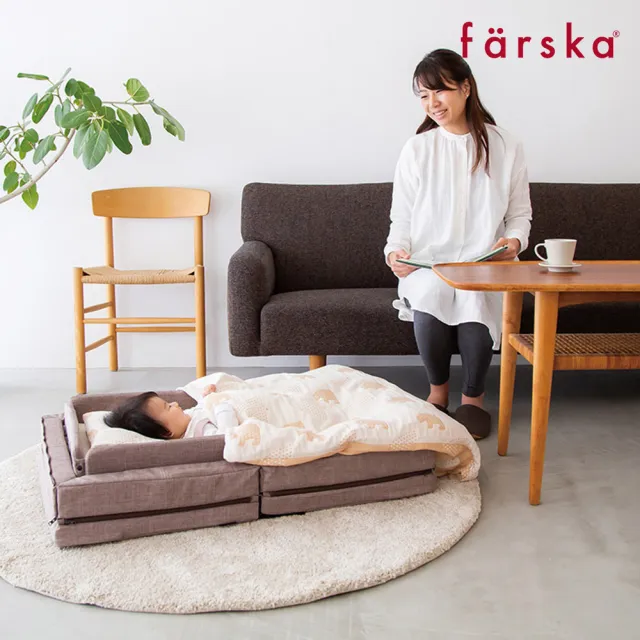 【Farska】透氣好眠可攜式床墊13件組 升級版(嬰兒床墊/摺疊嬰兒床墊/睡眠床墊/遊戲墊/兒童座墊/保潔墊)