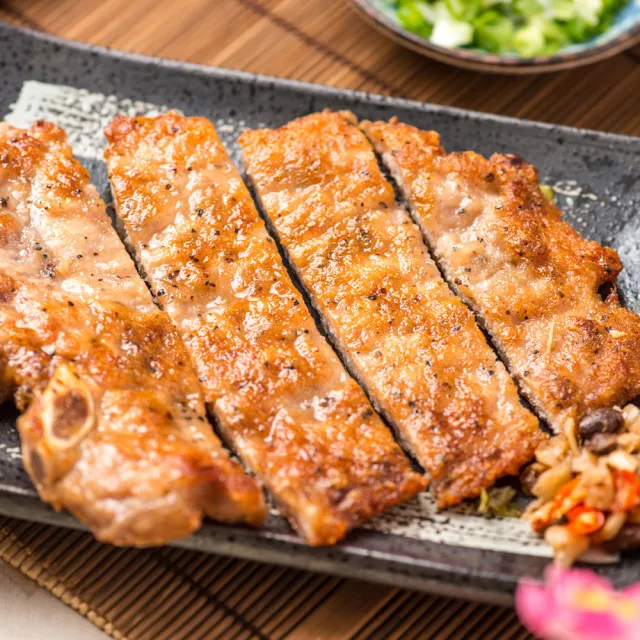 【鮮食家】金園排骨FC厚切排骨(200g±5%/一片)