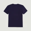 【Hang Ten】男裝-REGULAR FITT純棉航海文字印花短袖T恤(深藍)
