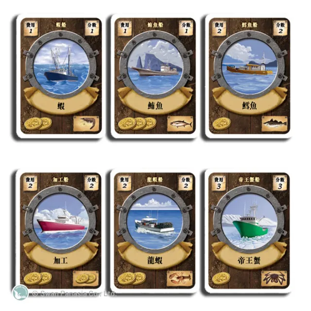 【新天鵝堡桌遊】北洋船隊 Fleet(經典必備款)