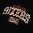【M&N】Mitchell & Ness 短袖 76ers 短T 黑 棕 NBA 復古 費城76人(MNTS015P7B)