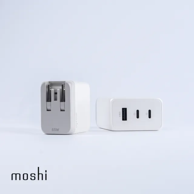 【moshi】Rewind 65W USB-C GaN 氮化鎵充電器