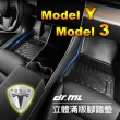 台灣SGS認證 德國製Model Y、Model3完美版型-三件組(Tesla 特斯拉 Model 3 ModelY Model3 3D立體)
