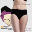 【凱芮絲MIT內衣】3入組有機棉莫代爾透氣吸汗內褲(15018 黑/紫/米 M-XL)