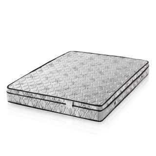 【歐若拉名床】18mm釋壓棉三線強打高級緹花布獨立筒床墊-雙人加大6尺