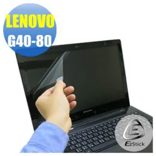 【EZstick】Lenovo G40-80 專用 靜電式筆電LCD液晶螢幕貼(可選鏡面或霧面)