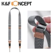 【K&F Concept】可調節相機背帶肩帶 三用快拆背帶 灰色(KF13.115)